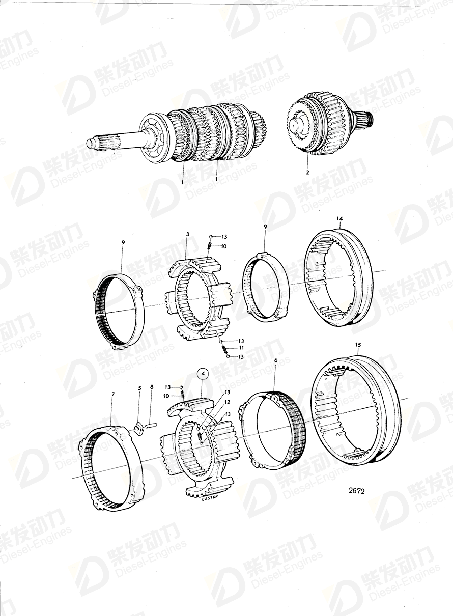 volvo penta Rivet 382696 Drawing volvo penta Rivet 382696 Drawing
